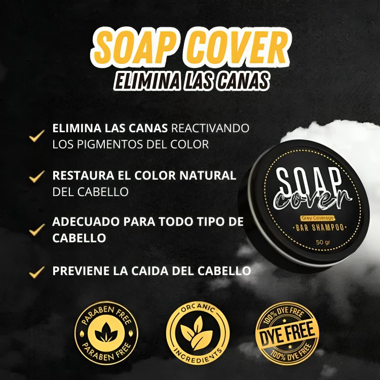 Soap Cover™ - Elimina Las Canas