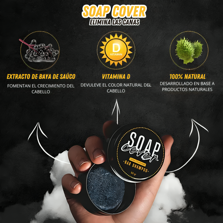 Soap Cover™ - Elimina Las Canas